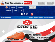 Tablet Screenshot of ligatangamanga.com